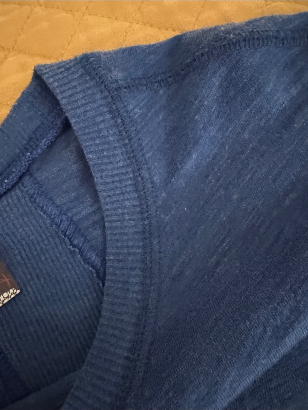 FP Movement by Free People Cropped Tank Top in Royal Blue - Picture 3 of 10